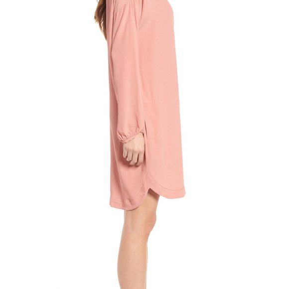 Madewell Three Quarter Sleeve Dress Du Jour - Picture 10 of 10